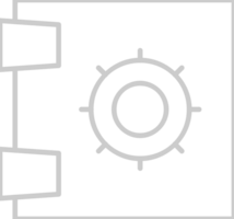 argent sécurité boîte vecteur