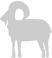 chèvre vecteur