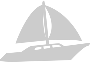 croisière voile vecteur