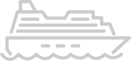 bateau de croisière vecteur