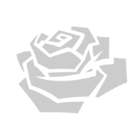 logo rose vecteur