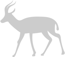 animal causes gazelle vecteur