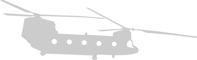 hélicoptère tandem rotor vecteur