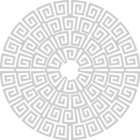 cercle de décoration abstrait vecteur