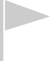 triangle de drapeau vecteur