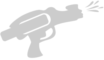 pistolet à eau vecteur