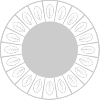 cercle décoratif vecteur