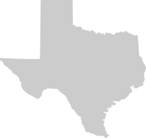 carte du Texas vecteur