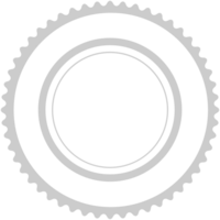 insigne de cercle vecteur