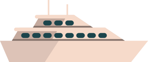 bateau de croisière vecteur