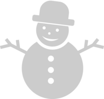 bonhomme de neige vecteur