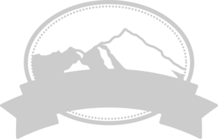 logos de montagne vecteur