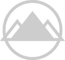 logo de montagne vecteur