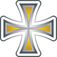croix maltaise vecteur