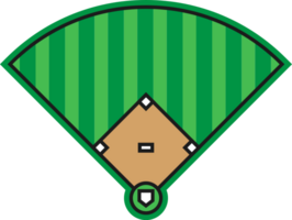 diamant de baseball vecteur