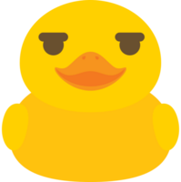 emoji de canard vecteur