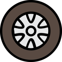 roue de voiture vecteur