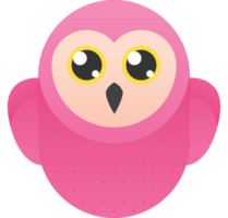 emoji hibou neutre vecteur