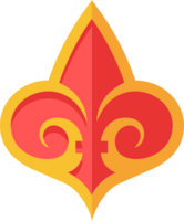 fleur de lis vecteur