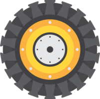 pneu de tracteur vecteur