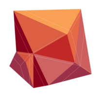 géométrique polygonal abstrait forme vecteur