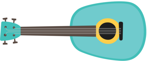 instrument de musique mini guitare vecteur