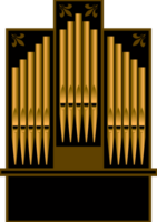 orgue vecteur