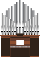 orgue vecteur