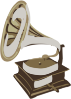 gramophone de musique vecteur