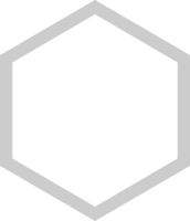 hexagone vecteur