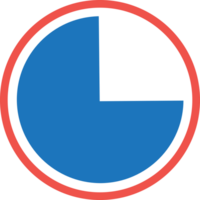 diagramme circulaire vecteur