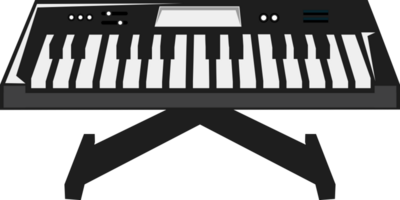 piano vecteur