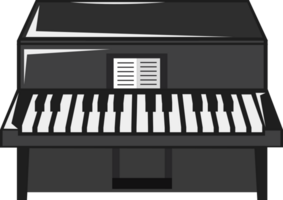 piano vecteur