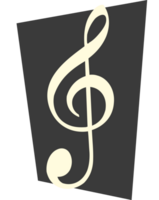 symbole de la musique vecteur