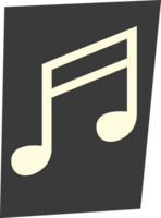 symbole de la musique vecteur