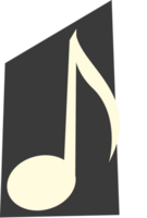 symbole de la musique vecteur