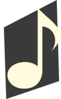 symbole de la musique vecteur