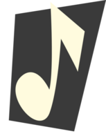 symbole de la musique vecteur