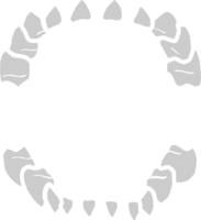 les dents vecteur