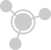 molécules de chimie vecteur