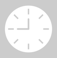 l'horloge vecteur