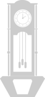 horloge grand-père vecteur