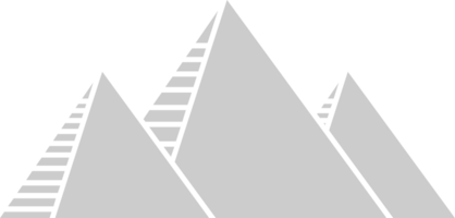 Pyramides égyptiennes vecteur