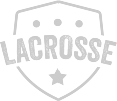 lacrosse badge vecteur