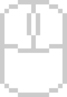 contour de l'ordinateur de la souris vecteur