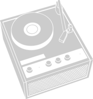 tourne-disque vecteur