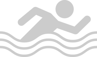 pictogramme olympique natation vecteur