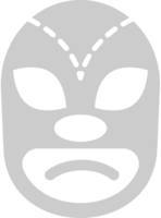 masque de lutte vecteur