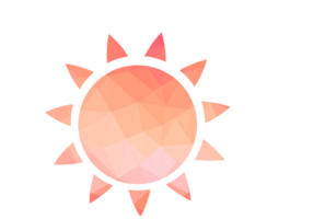 Soleil vecteur