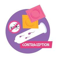 méthodes de composition contraceptive vecteur